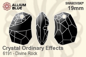 Swarovski Divine Rock Pendant (6191) 19mm - Crystal (Ordinary Effects)