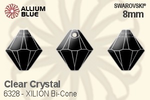 Swarovski XILION Bi-Cone Pendant (6328) 8mm - Clear Crystal - Haga Click en la Imagen para Cerrar