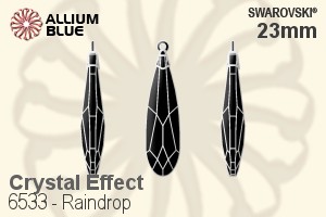 Swarovski Raindrop Pendant (6533) 23mm - Crystal Effect - Haga Click en la Imagen para Cerrar