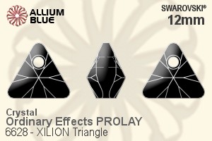 施華洛世奇XILION施亮Triangle 吊墜 (6628) 12mm - 白色（半塗層） PROLAY - 關閉視窗 >> 可點擊圖片