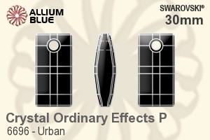 Swarovski Urban Pendant (6696) 30mm - Crystal Effect PROLAY - Click Image to Close