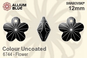 Swarovski Flower Pendant (6744) 12mm - Color - Click Image to Close