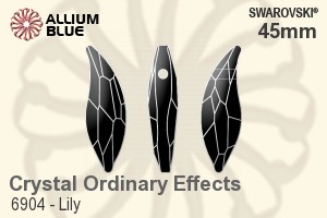 Swarovski Lily Pendant (6904) 45mm - Crystal (Ordinary Effects)
