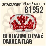 81852 - BeCharmed Pavé Canada Flag