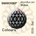 施華洛世奇 STRASS Ball (8558) 20mm - 顏色