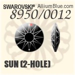 8950/0012 - Sun (2-Hole)