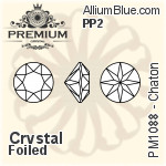 PREMIUM Pear Cut Pendant (PM6433) 9mm - Crystal Effect