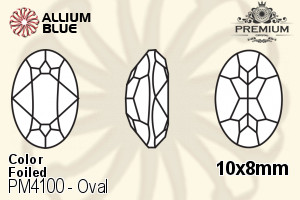 PREMIUM CRYSTAL Oval Fancy Stone 10x8mm Peridot F