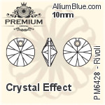 PREMIUM Rivoli Pendant (PM6428) 10mm - Crystal Effect