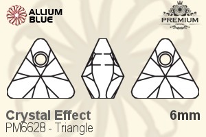 PREMIUM Triangle Pendant (PM6628) 6mm - Crystal Effect - 关闭视窗 >> 可点击图片