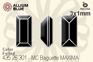 PRECIOSA Baguette MXM 3x1 lt.peach DF
