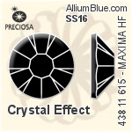 Preciosa MC Chaton Rose MAXIMA Flat-Back Hot-Fix Stone (438 11 615) SS16 - Crystal Effect