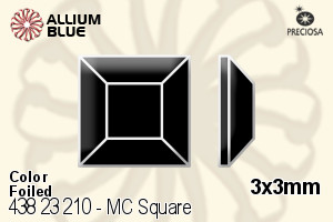 PRECIOSA Square MXM FB 3x3 jet DF