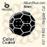 Preciosa MC Bead Regular Cut (451 19 602) 3mm - Color (Coated)