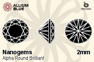 Preciosa Alpha Round Brilliant (RBC) 2mm - Nanogems - 关闭视窗 >> 可点击图片