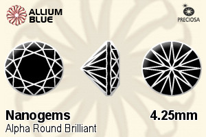 Preciosa Alpha Round Brilliant (RBC) 4.25mm - Nanogems - 關閉視窗 >> 可點擊圖片