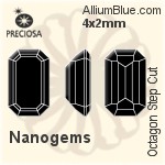 プレシオサ Octagon Step (OSC) 4x2mm - Nanogems