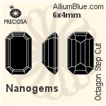 プレシオサ Octagon Step (OSC) 6x4mm - Nanogems