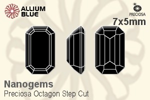 Preciosa Octagon Step (OSC) 7x5mm - Nanogems - Haga Click en la Imagen para Cerrar