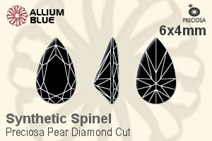 プレシオサ Pear Diamond (PDC) 6x4mm - Synthetic Spinel - ウインドウを閉じる