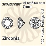 Swarovski Zirconia Cushion Princess Cut (SGCUSC) 8x8mm - Zirconia