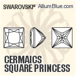 Ceramics 正方形 Princess 顏色 Brilliance 切工