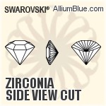 Zirconia Side View Cut