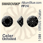 Swarovski XIRIUS Chaton (1088) PP24 - Color Unfoiled