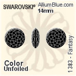 Swarovski Fantasy (1383) 14mm - Color Unfoiled