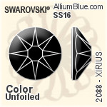Swarovski XIRIUS Flat Back No-Hotfix (2088) SS16 - Color Unfoiled
