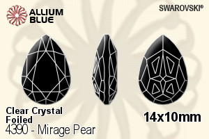 SWAROVSKI 4390 14X10MM CRYSTAL F