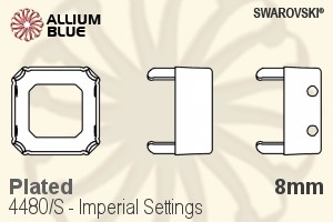 施華洛世奇 Imperial花式石爪托 (4480/S) 8mm - 鍍面 - 關閉視窗 >> 可點擊圖片