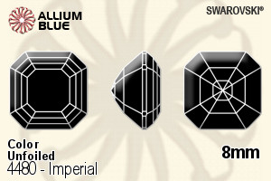 施華洛世奇 Imperial 花式石 (4480) 8mm - 顏色 無水銀底 - 關閉視窗 >> 可點擊圖片