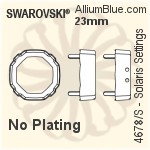 Swarovski Solaris Settings (4678/S) 23mm - No Plating