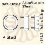 Swarovski Solaris Settings (4678/S) 23mm - Plated