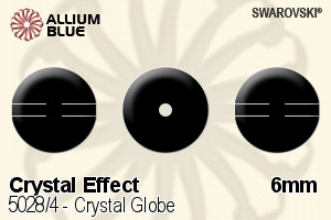 施華洛世奇 Crystal Globe 串珠 (5028/4) 6mm - 白色（半塗層） - 關閉視窗 >> 可點擊圖片