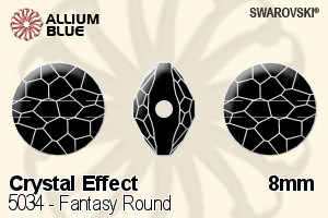 Swarovski Fantasy Round Bead (5034) 8mm - Crystal Effect - Haga Click en la Imagen para Cerrar