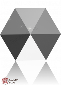 スワロフスキー #5060 Hexagon Spike (Two Holes)
