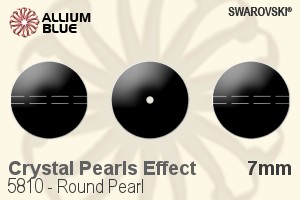 施華洛世奇 Round Pearl (5810) 7mm - Crystal Pearls Effect