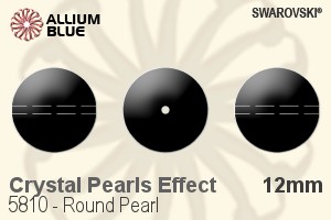Swarovski Round Pearl (5810) 12mm - Crystal Pearls Effect