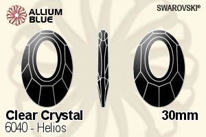 Swarovski Helios Pendant (6040) 30mm - Clear Crystal - Haga Click en la Imagen para Cerrar