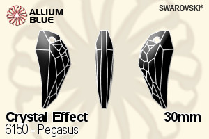 Swarovski Pegasus Pendant (6150) 30mm - Crystal Effect