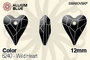 Swarovski Wild Heart Pendant (6240) 12mm - Color - Haga Click en la Imagen para Cerrar
