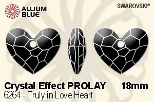 スワロフスキー Truly in Love Heart ペンダント (6264) 18mm - クリスタル エフェクト PROLAY - ウインドウを閉じる