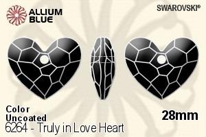 Swarovski Truly in Love Heart Pendant (6264) 28mm - Colour (Uncoated) - Haga Click en la Imagen para Cerrar