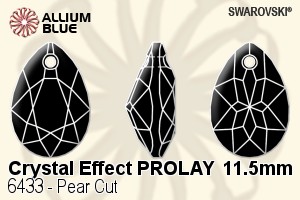 Swarovski Pear Cut Pendant (6433) 11.5mm - Crystal Effect PROLAY - Click Image to Close