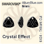 Swarovski Trilliant Cut Pendant (6434) 8mm - Crystal Effect
