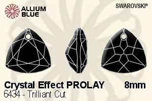 Swarovski Trilliant Cut Pendant (6434) 8mm - Crystal Effect PROLAY - Click Image to Close