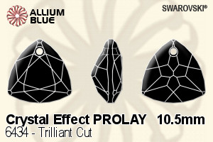 Swarovski Trilliant Cut Pendant (6434) 10.5mm - Crystal Effect PROLAY - Haga Click en la Imagen para Cerrar