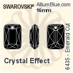 Swarovski Emerald Cut Pendant (6435) 16mm - Crystal Effect
